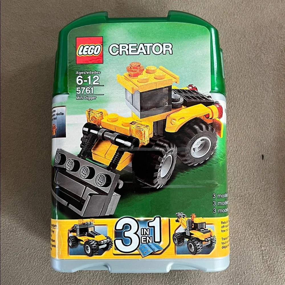 🧱NEW Retired Bundle Creator 3-in-1 Mini Digger Helicopter Racers 5864 5761 8122